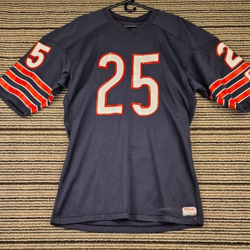 AUTHENTIC Chicago Bears Todd Bell #25 USA Wilson Sz 44 NFL Jersey VTG 80s RARE